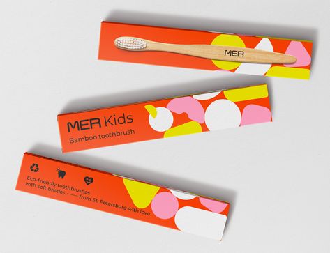 Tooth Brush Package Design, Toothbrush Packaging Design, Toothbrush Packaging, School Of Law, Bamboo Brush, Kids Line, Tooth Brush, Communication Design, Sea Breeze