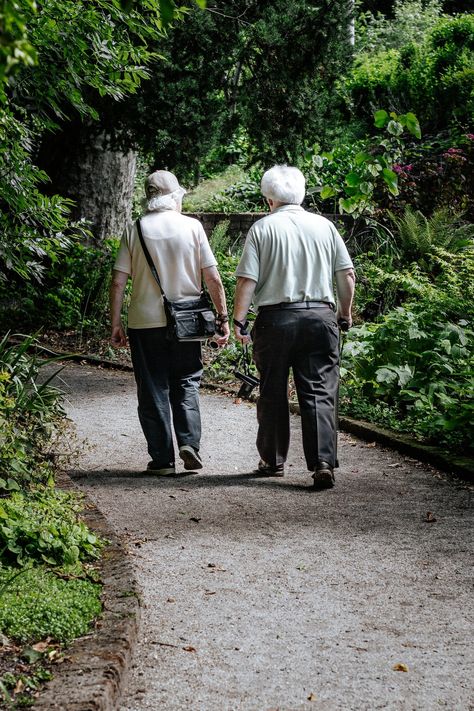 7 Walking Benefits for Seniors & Older Adults | Excellence In Fitness Walking Program, Christian Marriage Advice, Senior Exercises, Benefits Of Walking, Healing Garden, Elderly Couples, Senior Activities, Elder Care, Green Environment