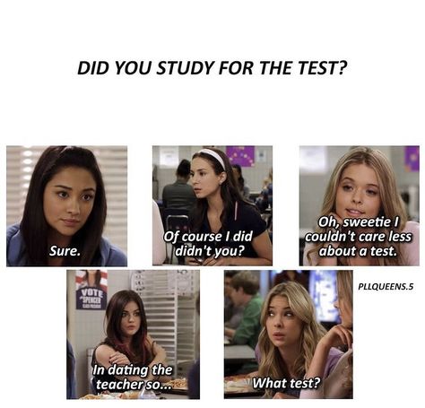 PLL memes 😂 A Message Pll, Pll Original Sin Cast, Hanna And Emily Pll, Pll Memes Funny, Pll Memes, Pll Flashback, Living Forever, Pretty Little Liars, Memes