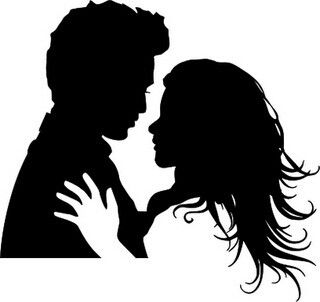 Twilight... { Edward  Bella } Bella Y Edward, Twilight Party, Twilight Edward, Twilight Series, Silhouette Stencil, Silhouette Art, The Twilight Saga, The Lady, Digital Stamps