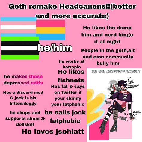 Goth Boyfriends Slander, Boyfriends Slander Headcanons, Boyfriends Headcanons, Y/n Slander, Boyfriend Headcanons, Boyfriends Webtoon Slander, Hoodie Guy, Webtoon Slander, Bfs Slander