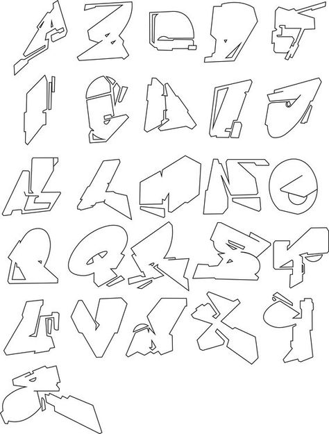 Graffiti Lettering Straight, Anime Spaceship, Anime Font, Title Layout, Giant Mech, Graffiti Alphabet Styles, Graffiti Lettering Alphabet, Graffiti Art Letters, Graffiti Wildstyle