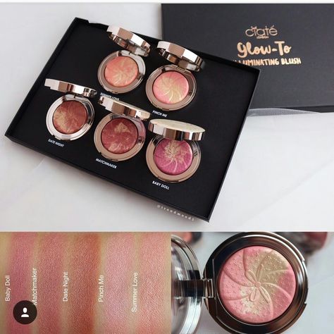 Sephora Highlighter, Blush Swatches, Ciate London, All Names, Night Love, Makeup Swatches, Instagram Analytics, Thank U, Summer Of Love