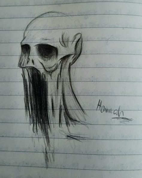 Scary Ink Drawings, Paranormal Drawing Ideas, Easy Scary Things To Draw, Scary Figure Drawing, Teeth Falling Out Drawing, Creepy Cartoon Characters, Monster Sketch Scary Easy, Demon Drawing Sketches Easy, Hellsing Drawing