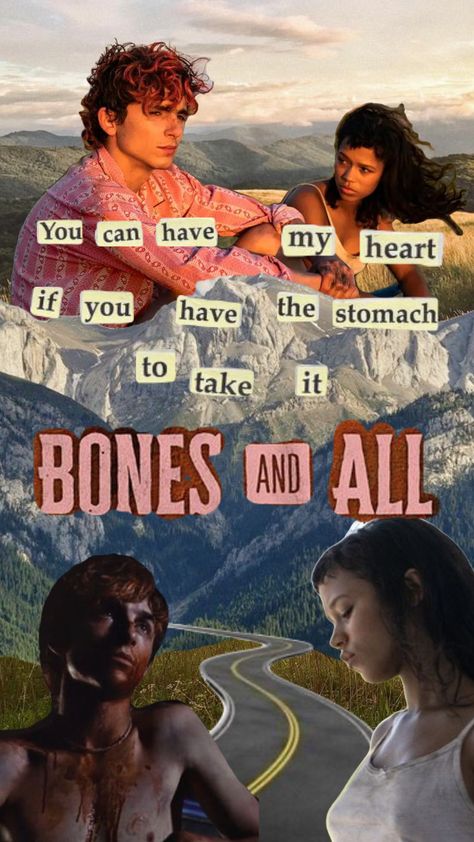 #bonesandallmovie #bonesandall #timotheechalamet Bones And All Wallpaper Movie, Bones And All Wallpaper, Bones And All Poster, Bones And All, Boy Problems, Movie Collage, Perfect Movie, Girl Interrupted, Picture Boxes