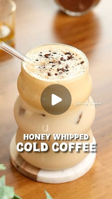 Lakshay Singhal on Instagram: "Honey whipped Cold Coffee 🌟  Ingredients 1. 2 tbsp Honey 2. 1 tbsp Coffee 3. 5-6 tbsp Hot Water 4. Ice Cubes 5. Milk  #coldcoffee #honeycoffee #honeywhippedcoffee #lakshaysinghal #coffeerecipes #coffee #icedcoffee #reelkarofeelkaro #recipes #drinkrecipes   [cold coffee, honey whipped cold coffee, honey cold coffee, honey coffee, coffee recipes, iced coffee, starbucks coffee recipes, starbucks coffee]" Whipped Iced Coffee, Honey Iced Coffee Recipe, Whipped Honey Coffee, Honey Iced Coffee, Camp Cocktails, Raw Honey Recipes, Iced Coffee Starbucks, Nespresso Recipes, Whipped Honey