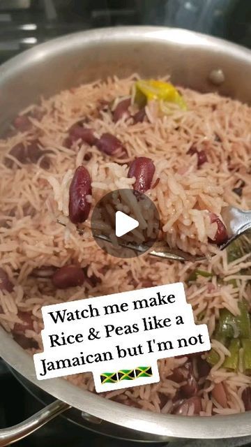 @cookingwithnac on Instagram: "Would you believe me if I said I make my Rice & Peas without measuring anything? Well it's a true story. Rice & Peas is something seemingly simple and very complicated all at the same time but once you've mastered it, nobody can tell you nothing 😊 I'm working on the measurements to get this up in full ❤️🙏 . . . #foodtok #easyrecipes #fyp #viral #recipes #howto #goodfood #jamaicanfood #jamaica #jamaicantiktok🇯🇲viral #caribbean #caribbeanfood #trinidad #trinidadandtobago #trending #foodvideo #easyrecipe #foodies #foodlover #foodtiktok #food #recipevideo #howto #goodfood #recipes #easyfood #howtofood" Rice And Peas Jamaican, Caribbean Rice, Jamaican Rice, Rice Peas, Trinidad Recipes, Mastered It, Viral Recipes, Jamaican Dishes, Rice And Peas