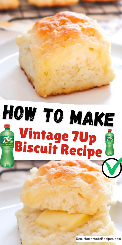 Step back in time with a modern twist on the beloved vintage 7Up biscuits. This Vintage 7Up Biscuit Recipe shares a unique variation that combines the nostalgia of the past with a contemporary flavor profile. Get ready to savor the best of both worlds! 7 Up Biscuits Recipe, 7up Biscuits, 7 Up Biscuits, Bisquick Biscuits, Best Biscuit Recipe, Easy Homemade Biscuits, Easy Biscuit, Homemade Biscuits Recipe, Easy Biscuit Recipe