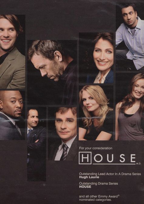 House Md Poster, Robert Sean Leonard, Gregory House, Sean Leonard, Medical Malpractice, Hugh Laurie, House Md, Dr House, Emmy Award