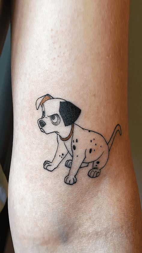 101 Dalmatians Tattoo Design Images (101 Dalmatians Ink Design Ideas) 101 Dalmations Tattoo, Dalmation Tattoo, Dalmatians Tattoo, 101 Dalmatians Tattoo, Frankie Tattoo, Dalmatian Tattoo, Toothless Tattoo, Puppy Tattoo, Tattoo Disney