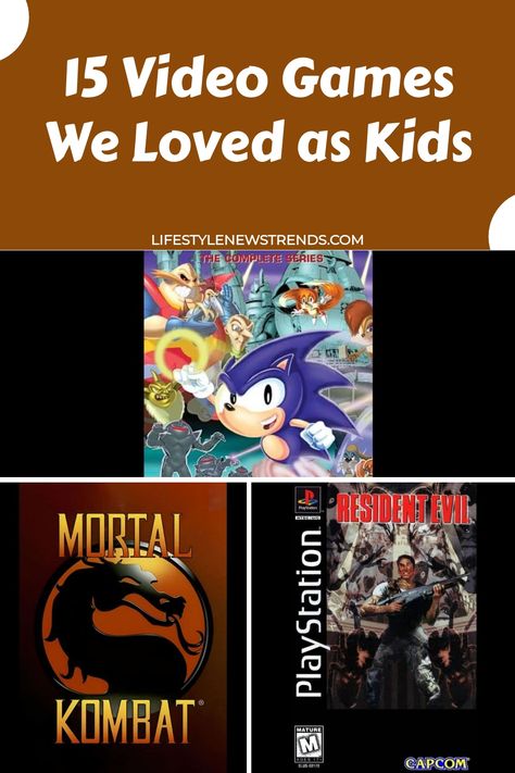 Video games have a special place in the hearts of those who grew up in the digital age, offering a blend of entertainment, challenge, and a way to connect with friends. From platformers to RPGs, certain titles stand out for their impact and the nostalgic feelings they evoke. Here’s a look at the top 15 video games that defined our childhood, each leaving an indelible mark on the gaming world. Feeling Of Nostalgia, Special Places, Resident Evil, Our Love, Growing Up, Video Games, Gaming, The Top, Entertainment