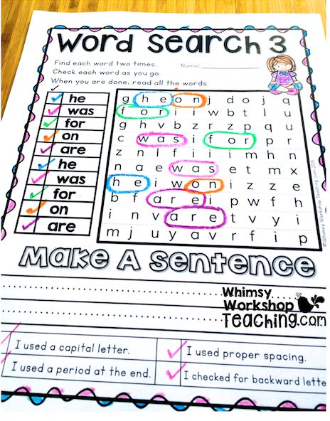 Tiny Classroom, Word Work Ideas, High Frequency Word Games, 100 Sight Words, Sight Word Spelling, Teaching Sight Words, Sight Words List, Sight Word Reading, Word Work Activities