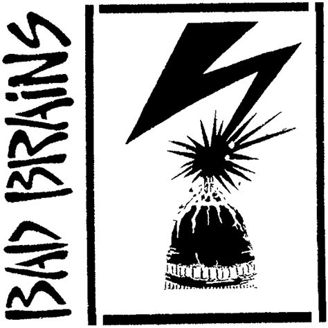 Bad Brains Patch, Bad Brains Tattoo, Bad Brains Logo, Punk Band Logos, Punk Logos, Punk Ideas, Punk Logo, Brain Tattoo, Punk Fashion Diy