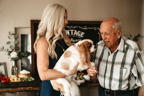 grandfather's 90th birthday with woman and dog Male Birthday Ideas, Whisky Party, 90th Birthday Party Decorations, 50th Birthday Party Themes, 90th Birthday Ideas, Party Planning 101, Woman And Dog, 40th Birthday Quotes, 70 Birthday