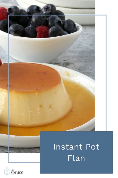 You don't need an oven to bake this silky, creamy Instant Pot flan. The scrumptious dessert cooks in less than 10 minutes in a 6-quart or 8-quart Instant Pot. #instantpotflan #flan #flanrecipes #flanrecipe #dessertrecipes #mexicandessert #mexicandessertrecipe #southamericandesserts #southamericandessertrecipe #cincodemayodesserts #cincodemayorecipe #cincodemayo #mexicanrecipes #mexicanfood Filipino Leche Flan, Instant Pot Flan Recipe, Pressure Cooker Desserts, Flan Recipe, Food Stamps, Instant Pot Dinner Recipes, Instapot Recipes, Instant Pot Pressure Cooker, Authentic Recipes