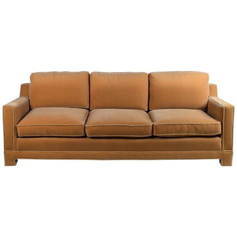 1stdibs Sofa - Impeccable Designer The Style Of Jean-Michel Frank American Art Deco Mohair, Upholstery, Hardwood, Down Mohair Sofa, Sven Sofa, Florence Knoll Sofa, Jean Michel Frank, Knoll Sofa, Deco Sofa, American Art Deco, Art Deco Wall Mirror, Art Deco Aesthetic