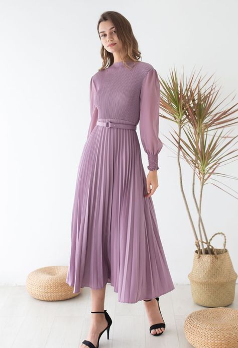 Belted Maxi Dress, Chiffon Sleeves, Led Dress, Fashion Buyer, Lilac Dress, Sheer Chiffon, Indie Design, Mecca, Your Voice