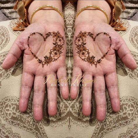 Nighat Kazim on Instagram: “Art is the conversation between lovers. Art offers an opening for the heart. True art makes the divine silence in the soul Break into…” Heart Design Mehndi, Heart Mehendi Designs, Butterfly Henna Designs, Heart Mehendi, Heart Mehndi Designs, 3d Mehndi, Mahadi Design, Small Henna Designs, Palm Mehndi