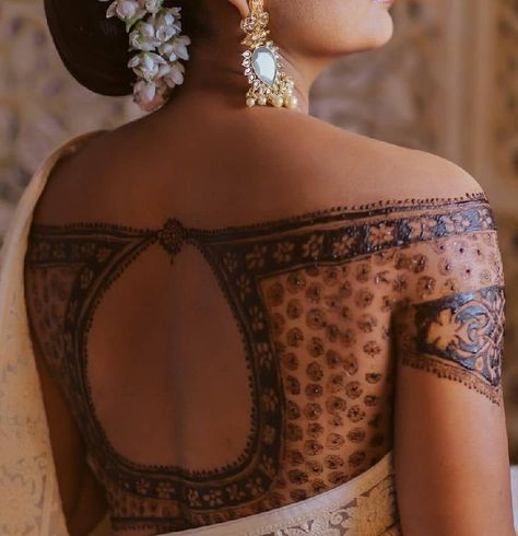 Blouse Mehndi Design, Mehandi Blouse Designs, Mehendi Blouse Designs, Mehendi Blouse, Minimal Mehendi, Stylish Mehndi, Modern Jewellery Design, Mehndi Patterns, Latest Simple Mehndi Designs