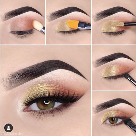 Eye Makeup Tips For Beginners, Eyeshadow Designs, Make Up Tutorials, Eye Makeup Styles, Simple Eye, Makeup Tutorial Eyeshadow, Eye Makeup Steps, Pinterest Makeup, Simple Eye Makeup