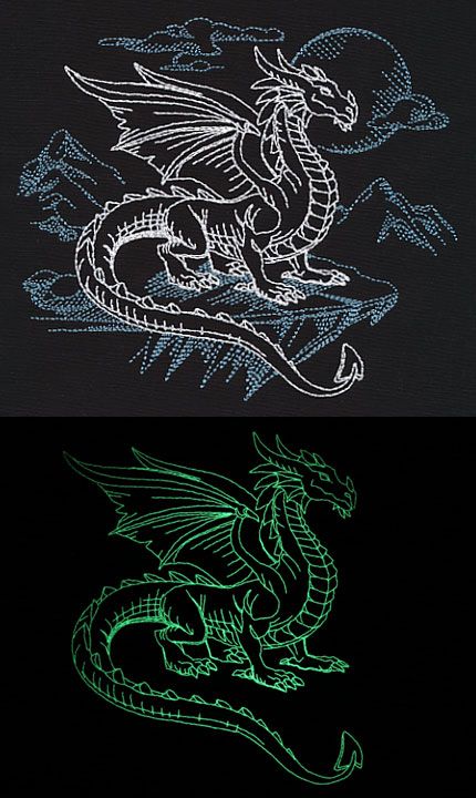 Embroidery Machine Projects, Dragon Quilt, Machine Embroidery Designs Projects, Dragon Designs, Best Embroidery Machine, Fantasy Animals, Small Sewing, Machine Pattern, Machine Embroidery Projects