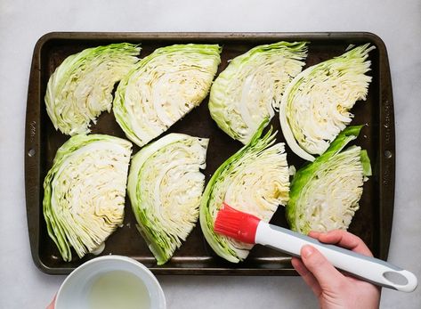 Here's How to Cook Cabbage Easily | Eat This Not That Boiling Cabbage, Cabbage In The Oven, How To Cook Cabbage, Cooking Cabbage, Cook Cabbage, Cabbage Wedges, Roasted Cabbage Wedges, Irish Dinner, Boiled Cabbage