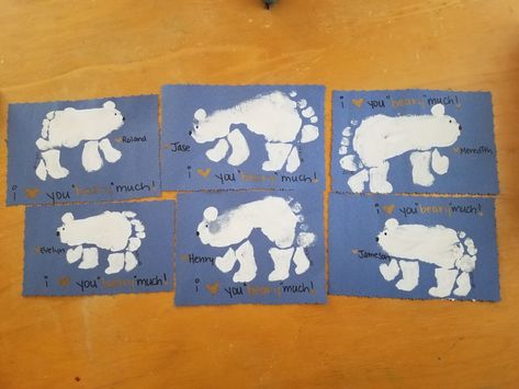 polar bear footprint art Polar Bear Handprint Craft, Polar Bear Footprint Craft, Bear Footprint Art, Polar Bear Activities For Toddlers, Polar Animal Art Preschool, January Footprint Art, Polar Bear Art Preschool, Polar Bear Footprint, Footprint Bear