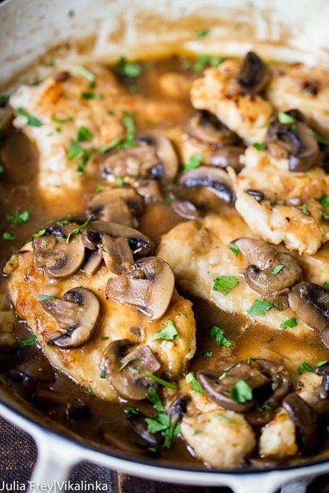 Best Chicken Marsala Best Chicken Marsala Recipe, Best Chicken Marsala, Chicken And Mushrooms, Marsala Recipe, Marsala Chicken Recipes, Chicken Entrees, Chicken Marsala, Best Chicken, Chicken Dishes Recipes