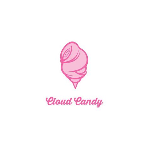 Cloud candy #logodesinger #logo #candy #fun #cottoncandy #candyminimal #cute #design #designers #graphicdesign #classy #pink #minimal #logo   Follow on instagram @penguindesignstudios Cotton Candy Logo, Candy Branding, Cotton Candy Ideas, Logo Candy, Harry Potter Candy, Fast Food Logos, Food Logos, Candy Logo, Candy Cotton