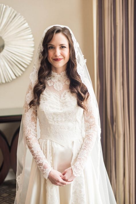 Ornate Jewish Ballroom Wedding with the Brides Grandmothers Wedding Dress – Danielle Harris Photography 41  Incorporating all the proper Jewish traditions throughout their ceremony & reception, this wedding photographed is everything we love and more from a classic, fancy fête.  #bridalmusings #bmloves #wedding #jewishwedding #classy #elegant #tradition Grandmothers Wedding Dress, Catholic Wedding Dresses, Danielle Harris, Wedding Dresses Blush, Wedding Dress Flowy, Rustic Wedding Dresses, Ballroom Wedding, Wedding Dresses Strapless, Bohemian Wedding Dresses