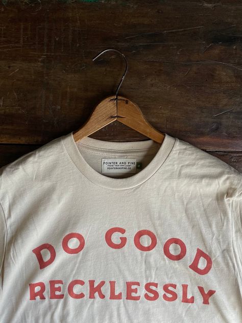 Do Good Recklessly, California Bear, Come And Take It, Custom Flags, Natural Cream, Red Paint, Soft Natural, Brick Red, Pocket Tee