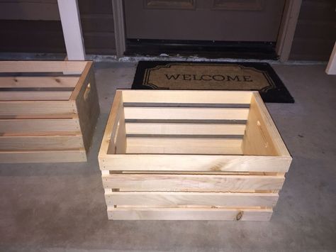 DIY Firewood and Kindling Storage Kindling Storage Outdoor, Kindling Storage, Crate Crafts, Wooden Mailbox, Storage Outdoor, 4 Season Room, Firewood Holder, Metal Mailbox, Apple Crates