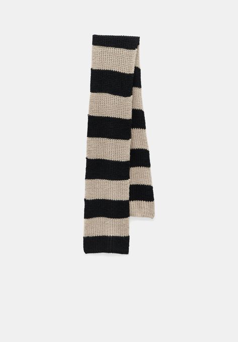 When you’re throwing a scarf over every outfit, you want it to be super versatile. That’s why we made our Morgan scarf in a black and white stripe, which looks bold and fresh and, importantly, goes with all the coats and jackets in our wardrobe. Oh, and it’s irresistibly soft; we made sure of it. Stripey Scarf, Birthday Vibes, Striped Shawl, Stripe Scarf, Black And White Scarf, Striped Scarf, Grey Scarf, Scarf Knitting Patterns, Striped Scarves