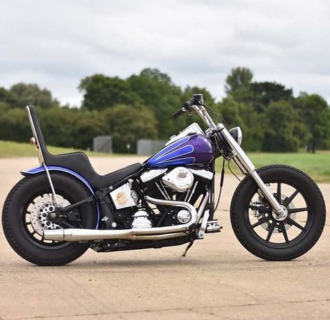 Evo Softail Chopper, Harley Softail Chopper, Evo Chopper, Softail Chopper, Harley Evo, Honda Bobber, Softail Bobber, Custom Moped, Sportster Chopper