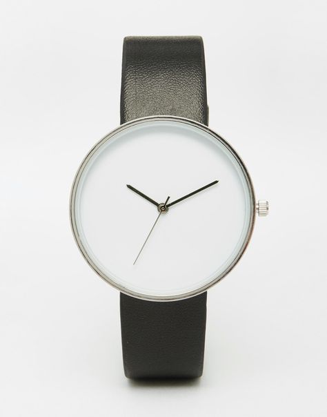 Image 1 of ASOS Clean Minimal Watch Asos Jewelry, Minimal Watch, Air Force One Shoes, Unusual Watches, Breitling Watches, Minimalist Watch, Hand Watch, Watches Unique, Stylish Watches