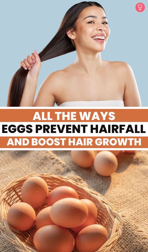 Is egg good for your hair? Can we use eggs for hair growth? How do eggs stimulate hair growth and prevent hair loss? Let’s see what we can find out! #hair #haircare #beaurty #beautytips #colors #haircolors Egg For Hair, Natural Hair Growth Remedies, Homemade Hair Treatments, Healthy Natural Hair Growth, Hair Growth Foods, Hair Remedies For Growth, Hair Pack, Boost Hair Growth, Talcum Powder