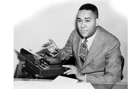 Richard Wright - 15 Legendary Writers at Their Typewriters | Complex UK Richard Wright Author, Native Son, Richard Wright, Good Men, Classroom Quotes, Great Works Of Art, The Better Man Project, Today In History, Interesting Reads