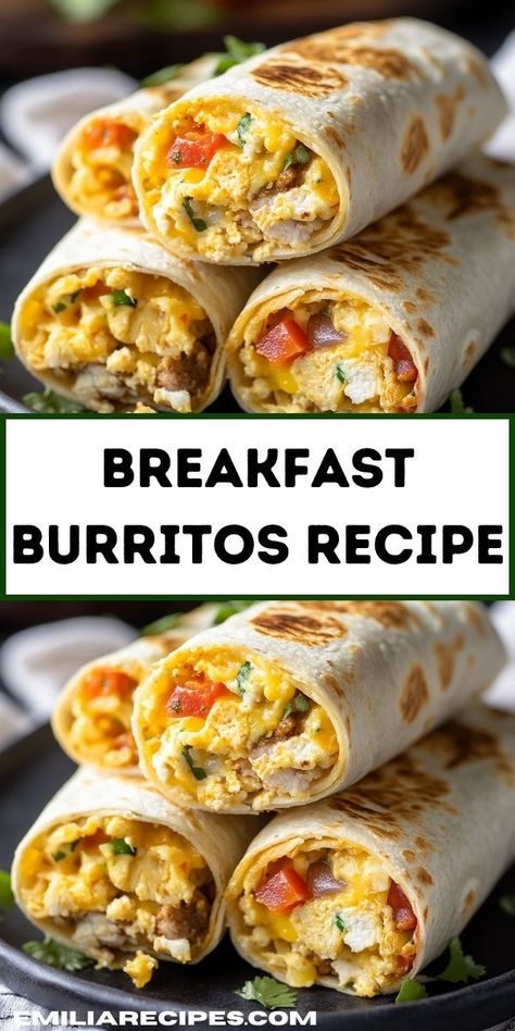 Looking for the best breakfast burrito recipe? This breakfast burrito recipe is perfect for breakfast for dinner, with easy breakfast ideas for kids. Try our healthy breakfast burrito recipes for your next breakfast dinner idea! Delicious High Protein Breakfast, Egg Burrito Recipe, Loaded Breakfast Burritos, Healthy High Protein Meals Breakfast, High Fiber High Protein Breakfast, High Protein Easy Breakfast, High Protein Egg Breakfast, Best Breakfast Burrito Recipe, High Protein Burrito