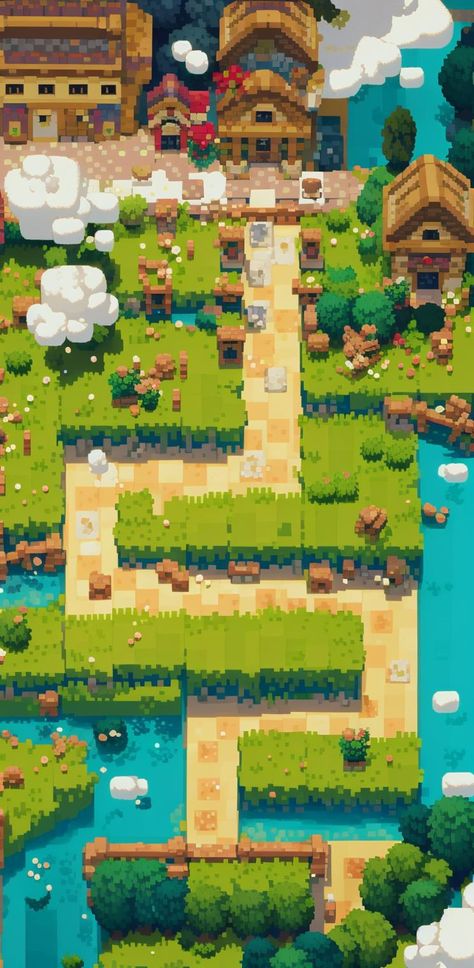 Image posted by guyu1995 Game Background Art, Indie Game Art, Game Map, World Map Design, Cartoon Picture, Polygon Art, Pixel Game, Art Top, Concept Art Tutorial