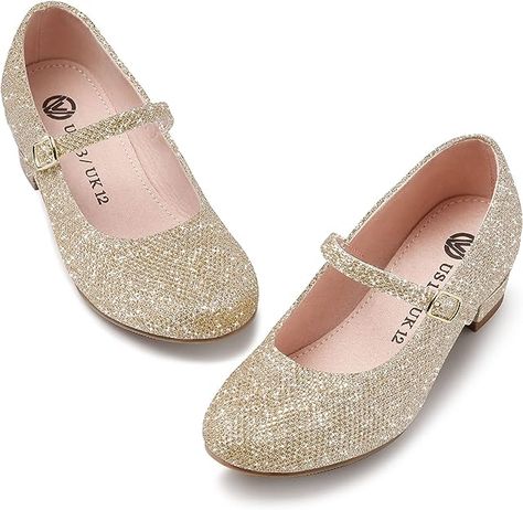 MIXIN Girls Mary Jane Dress Shoes - Princess Ballerina Flats Low Heels for School Party Wedding, Back to School Shoes for Girls (Little Kid/Big Kids) Zapatos Mary Jane, Back To School Shoes, Girls Dress Shoes, Classic Girl, Girls Flats, Shoes For Girls, Wedding Flats, Jane Dress, Jane Shoes