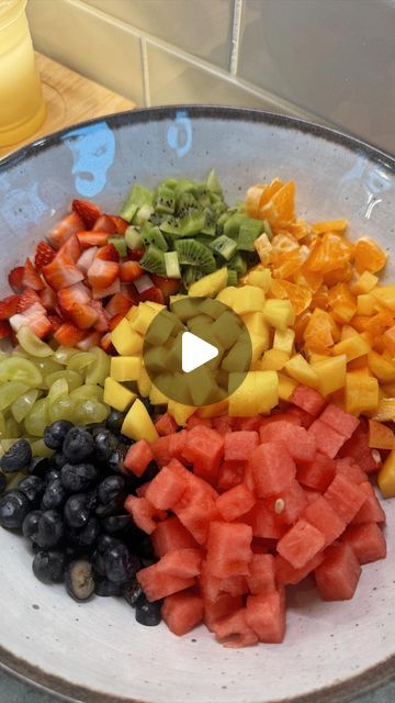 Summer Fruit Bowl, Fruit Salad Ideas, Fruit Salad Dressing, Salads For Kids, Best Fruit Salad, Dressing For Fruit Salad, Recipes Fruit, Fruit Salad Recipe, Salad Fruit