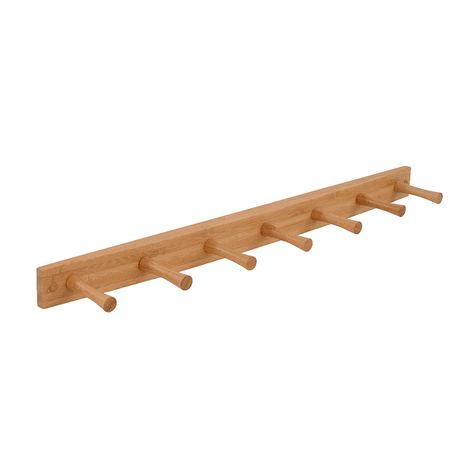 Arrives by Wed, Jan 19 Buy Spectrum Diversified Wall-Mounted 7 Peg Wood Hook Rack, Hat Organizer & Coat Hanger for Entryway or Closet, Bathroom Storage Racks for Towels & Bath Robes, Bamboo at Walmart.com Peg Wall, Hat Organizer, Wall Hook Rack, Closet Bathroom, Entryway Closet, Closet And Bathroom, Bath Robes, Towel Organization, Wood Rack