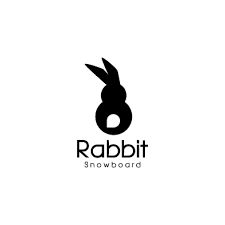 Rabbit Logo Design, Rabbit Symbol, Rabbit Logo, Rabbit Graphic, Negative Space Logos, Logo Animal, Bunny Logo, Online Logo Design, App Logo