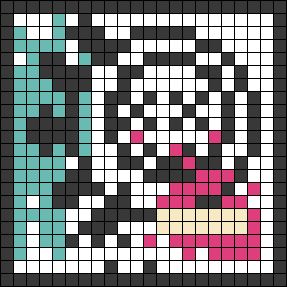 Blink 182 Perler Beads, Album Cover Cross Stitch, Perler Album Cover, Alpha Patterns Album Cover, Album Covers Pixel Art, Album Cover Perler Beads, Emo Perler Bead Patterns, Pixel Art Album Cover, Album Pixel Art