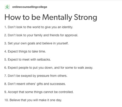 How To Make Your Mind Strong, How To Stay Mentally Healthy, How To Get Mentally Healthy, How To Have A Good Mentality, How To Increase Mental Strength, How To Grow Yourself Mentally, Mentally Strong People Do, Becoming Mentally Strong, How To Become Mentally Healthy