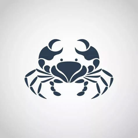 Crab Logo, Crab Cartoon, Black Dragon Tattoo, Easy Mosaic, Crab Tattoo, Longboard Design, Jewelry Logo Design, Free To Use Images, Jewelry Logo