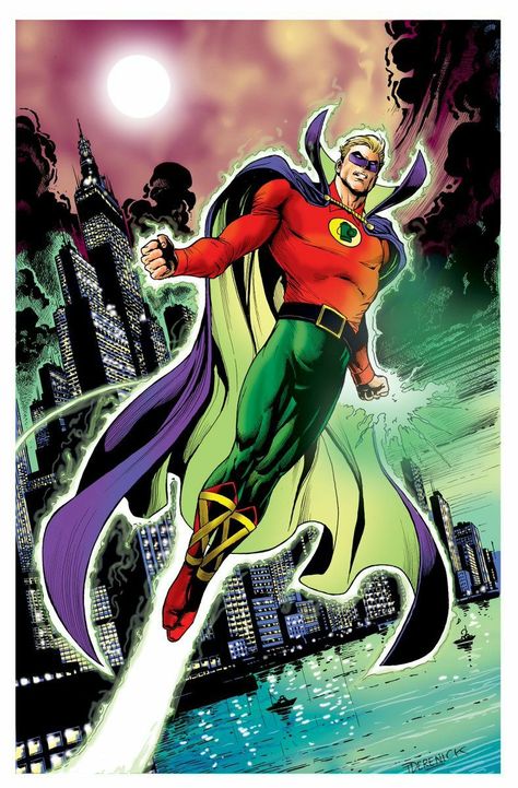 Green Lantern Characters, Alan Scott, Green Lanterns, Superman And Spiderman, Green Lantern Hal Jordan, Dc Comics Series, Justice Society Of America, Green Lantern Corps, Comic Poster