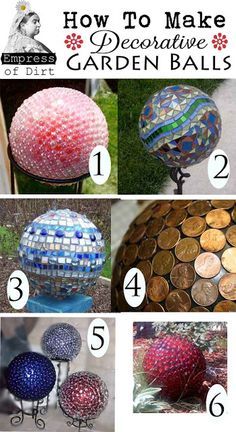 Bowling Ball Art, Eggs Ideas, Garden Globes, Garden Balls, Outdoor Crafts, Unique Gardens, Bowling Ball, Kids Ideas, Easy Ideas