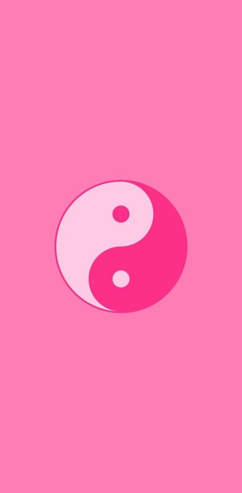 Pink Yin Yang Wallpaper, Pink Ying Yang Wallpaper, Tony Country Rosa, Tony Country Wallpaper, Ying Yang Wallpaper Aesthetic, Yin Yang Wallpaper Iphone, Pink Ying Yang, Yin Yang Icon, Ying Yang Wallpaper