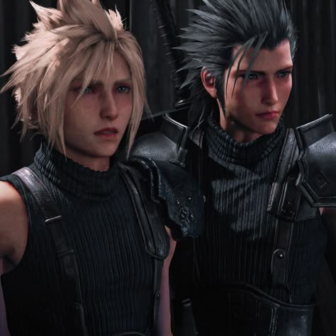 Cloud Zack Sephiroth, Cloud And Zack Icons, Final Fantasy Cloud X Zack, Zack Fair And Cloud Strife, Cloud And Zack Ff7, Cloud Strife X Zack Fair, Cloud X Zack, Zack X Cloud, Zack Cloud